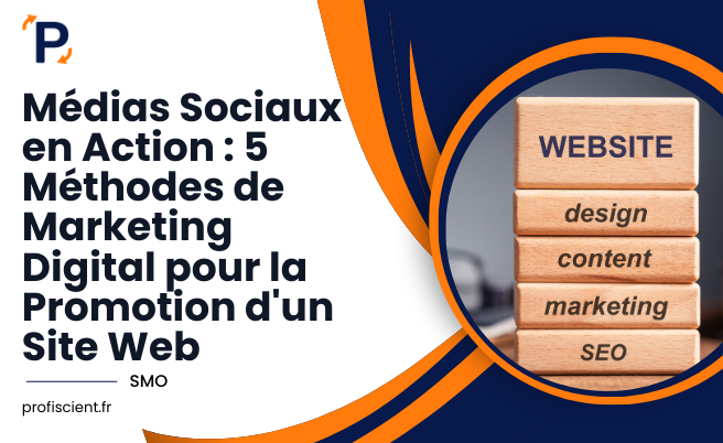 Médias Sociaux en Action - 5 Méthodes de Marketing Digital pour la Promotion d'un Site Web