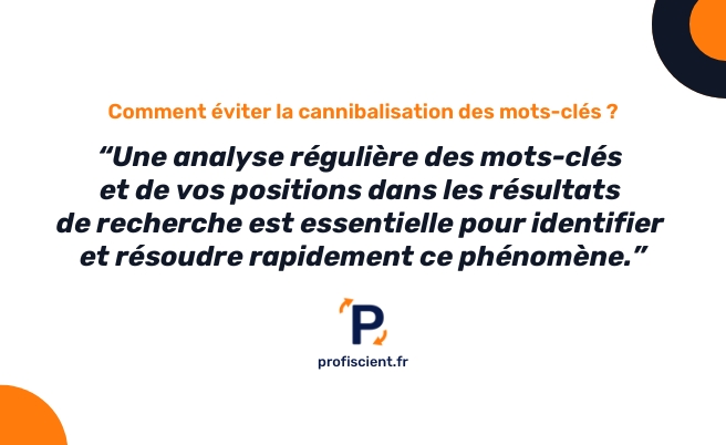 Comment éviter la cannibalisation des mots-clés