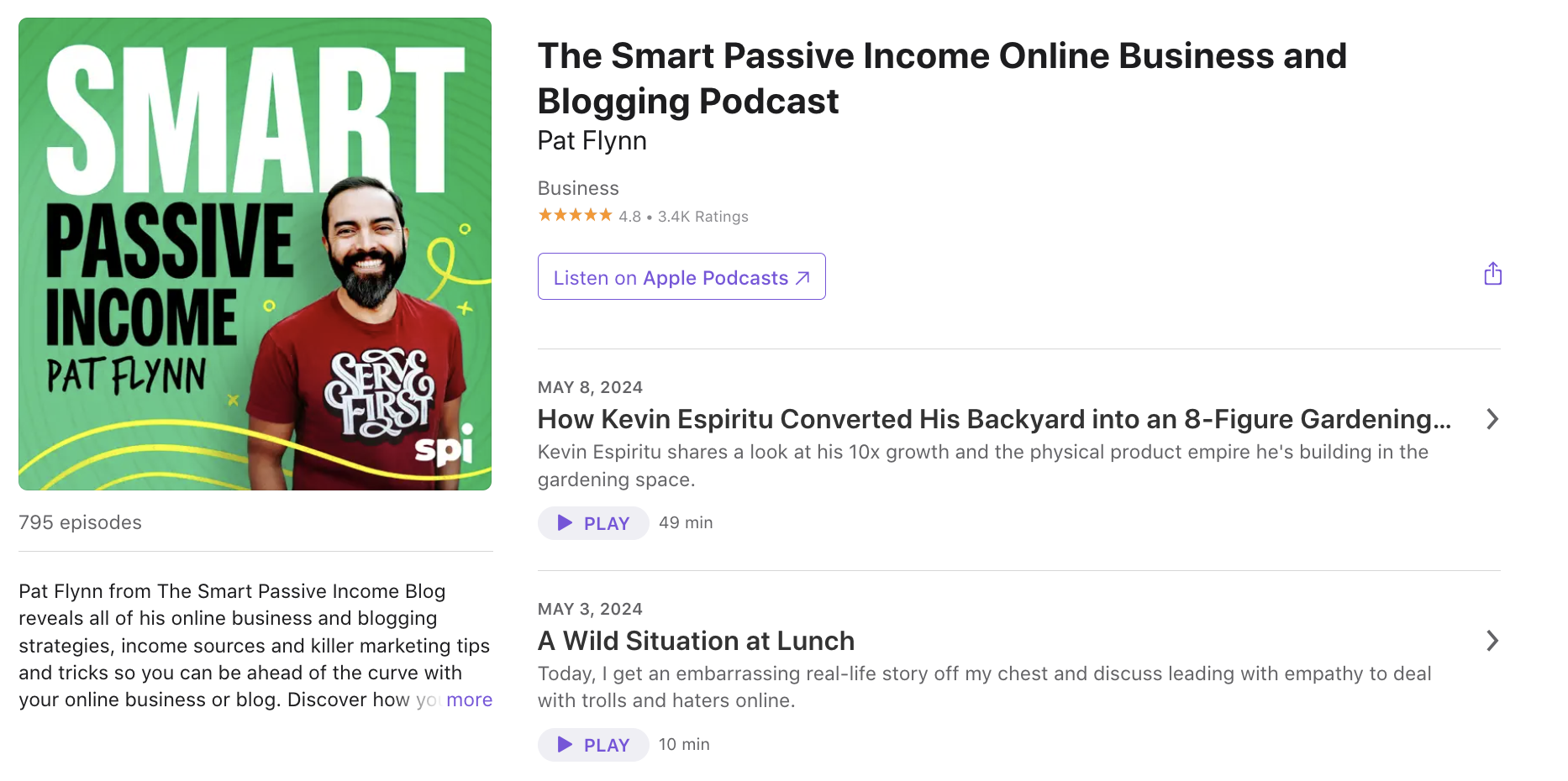 Smart Passive Income podcast