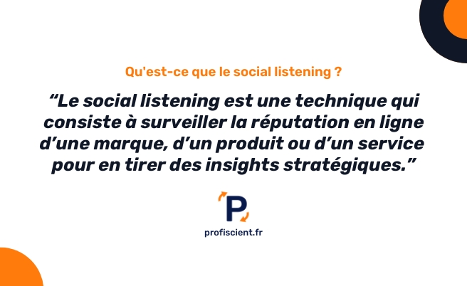 Qu’est-ce que le social listening 