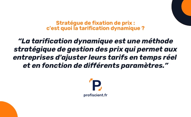 Tarification dynamique