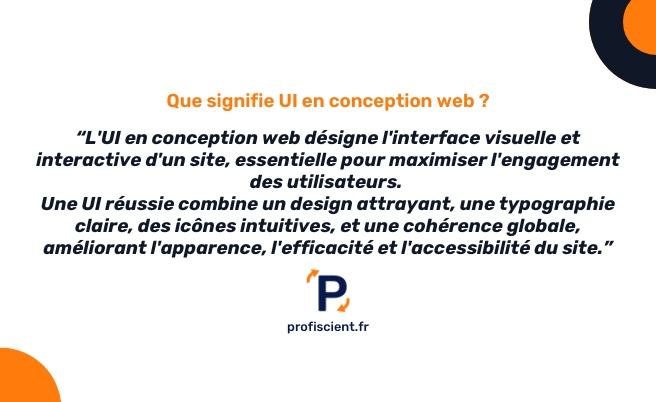 UI en conception web