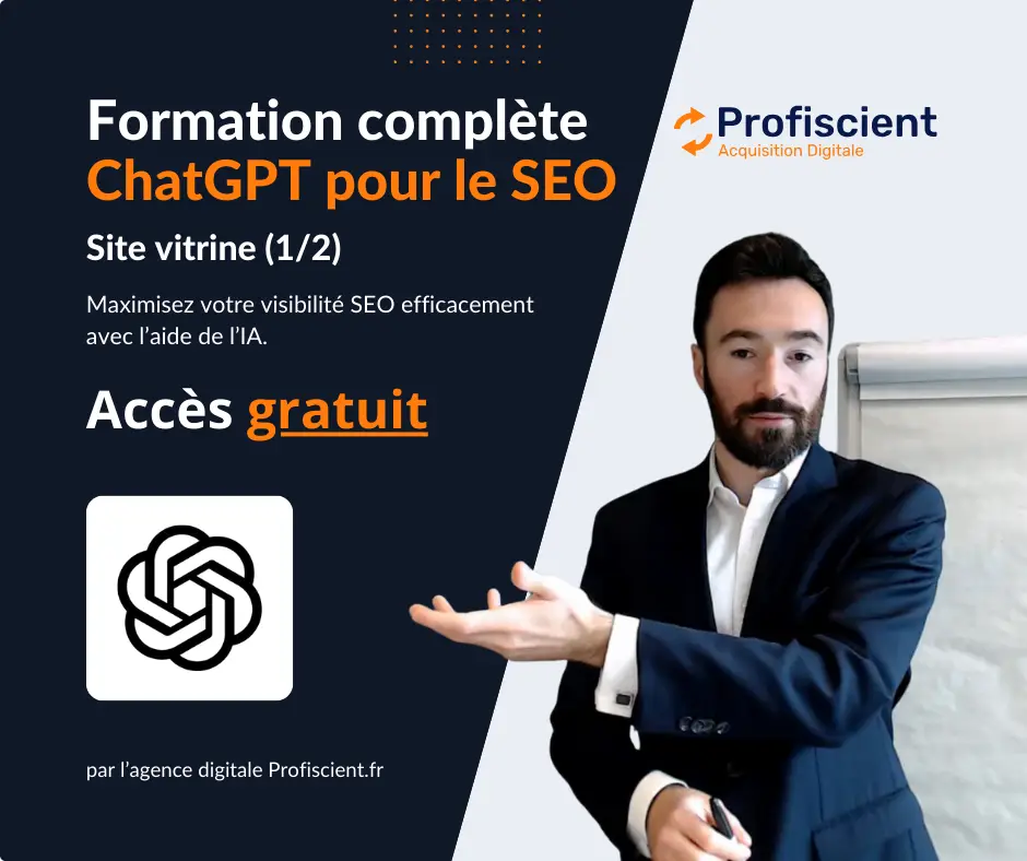 Formation ChatGPT pour le SEO gratuite