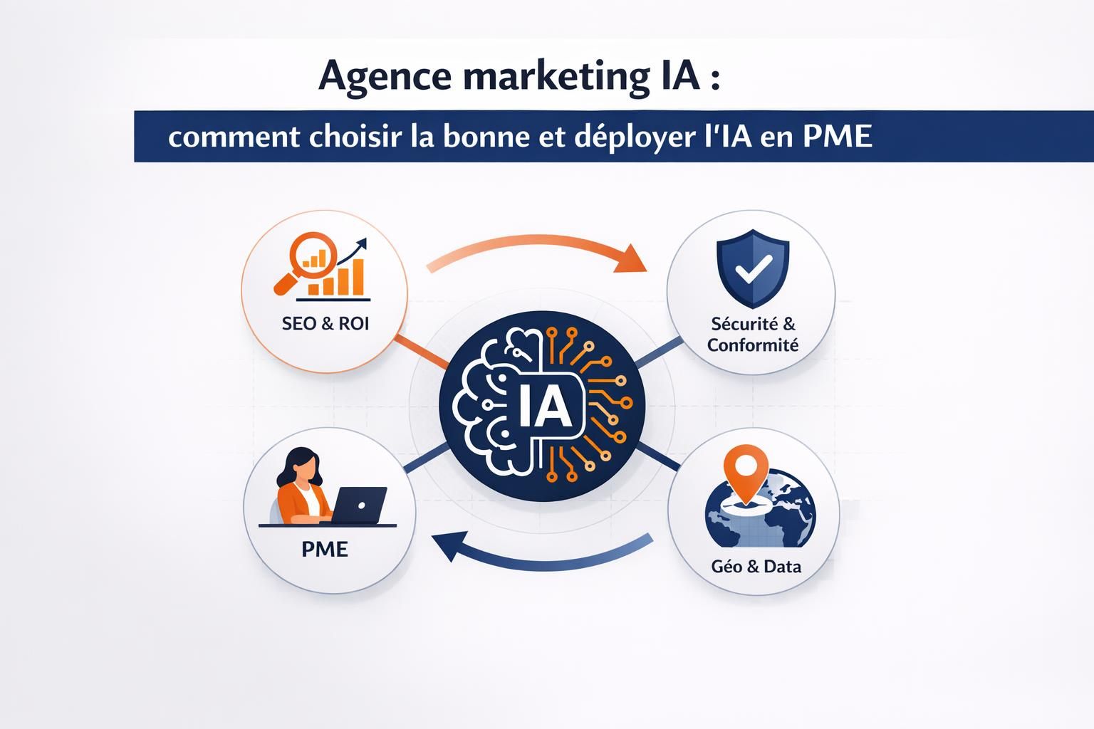 Agence marketing IA : comment choisir la bonne et déployer l’IA en PME