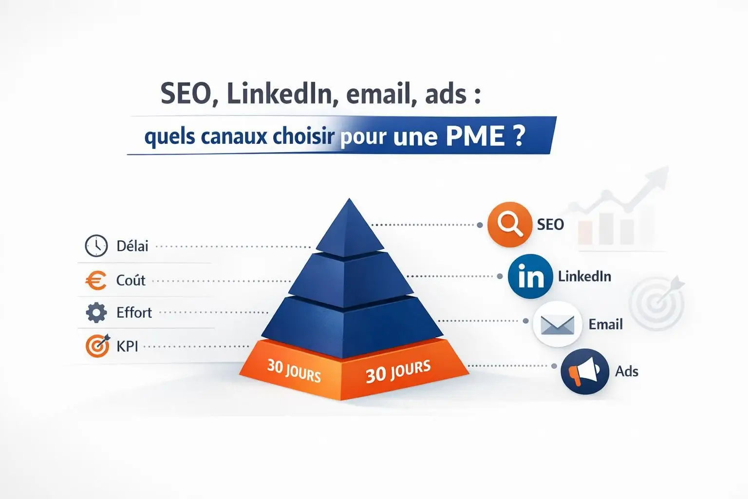 SEO, LinkedIn, email, ads : quels canaux choisir pour une PME ?