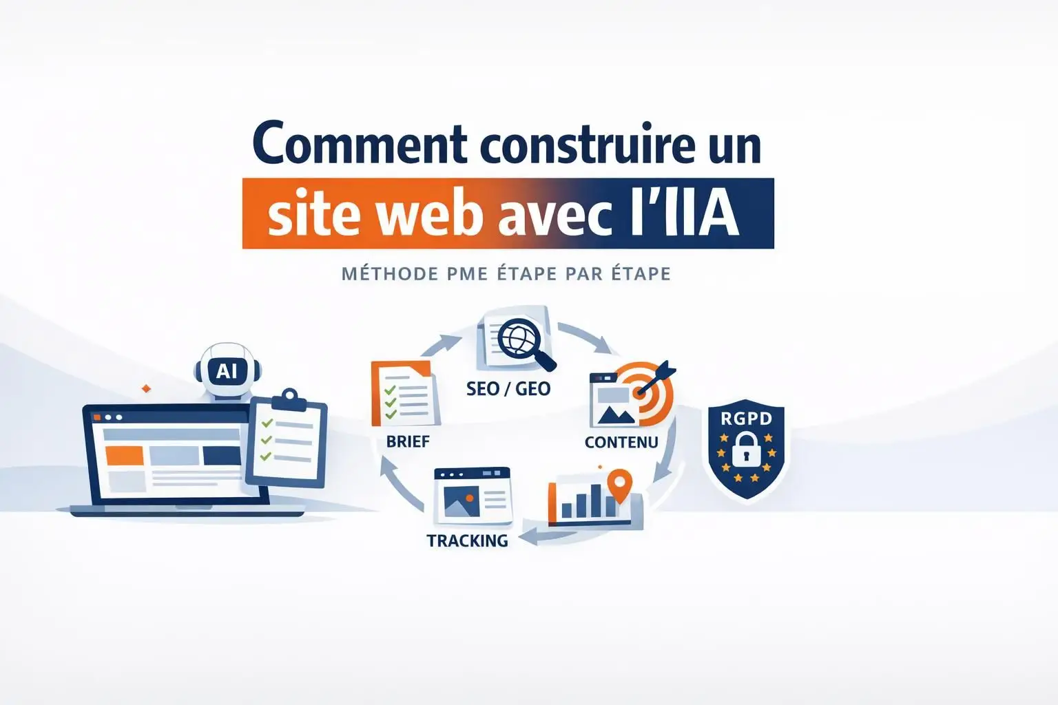 Comment construire un site web avec l’IA : méthode PME