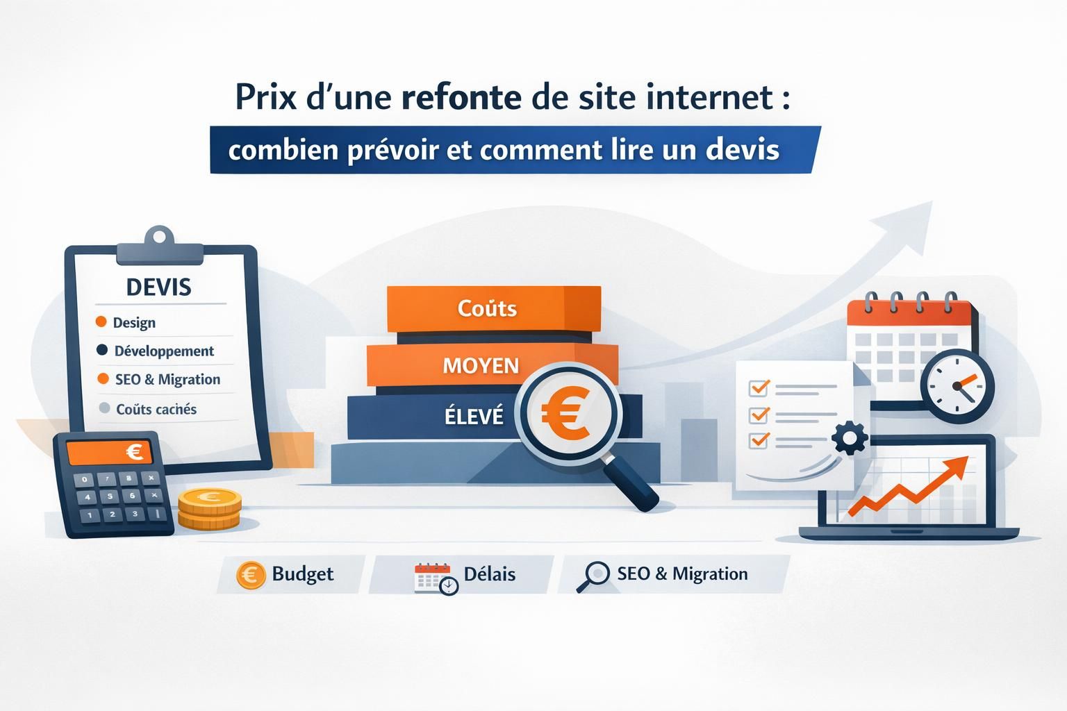 Prix d’une refonte de site internet : combien prévoir et comment lire un devis