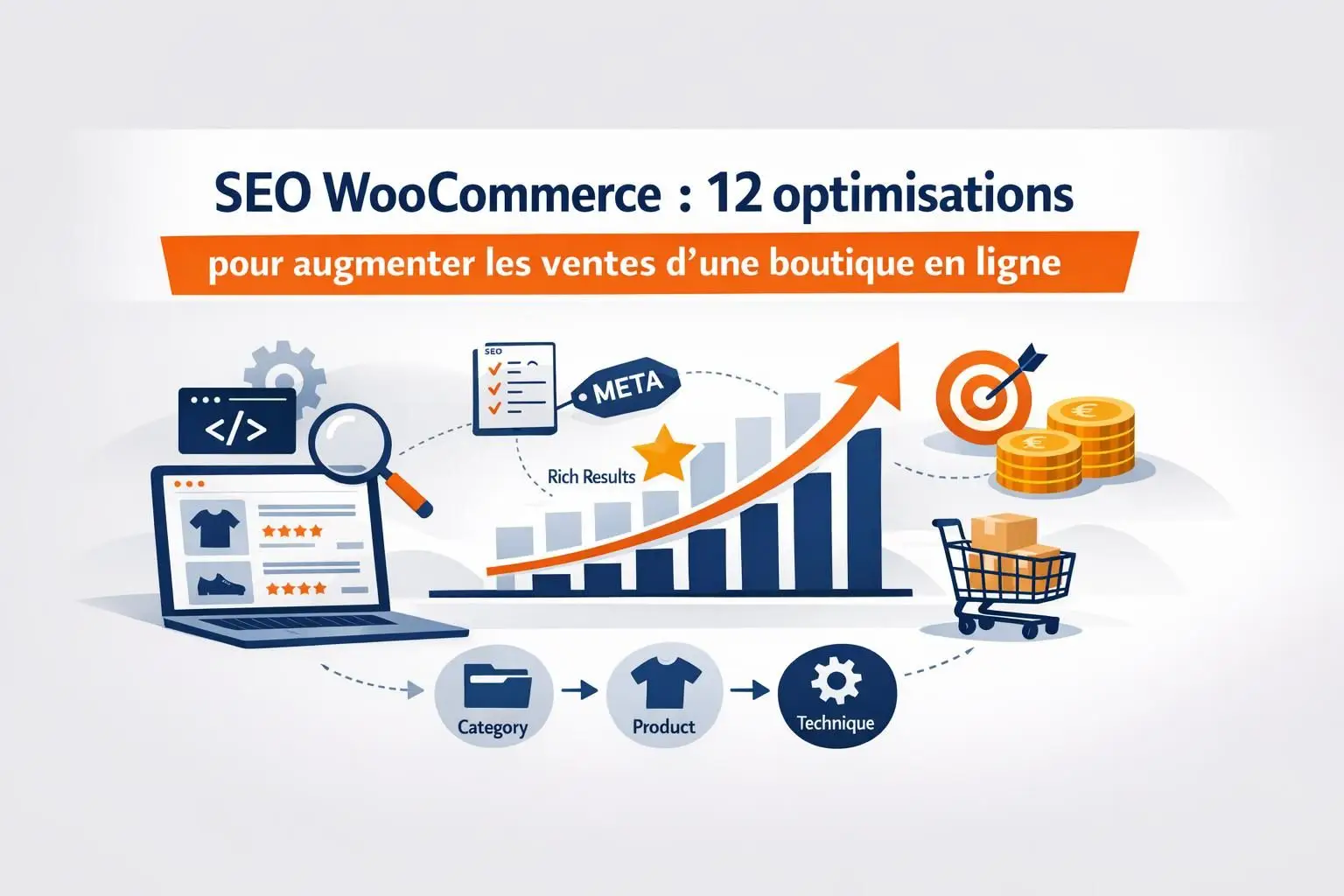SEO WooCommerce : 12 optimisations pour augmenter les ventes d’une boutique en ligne